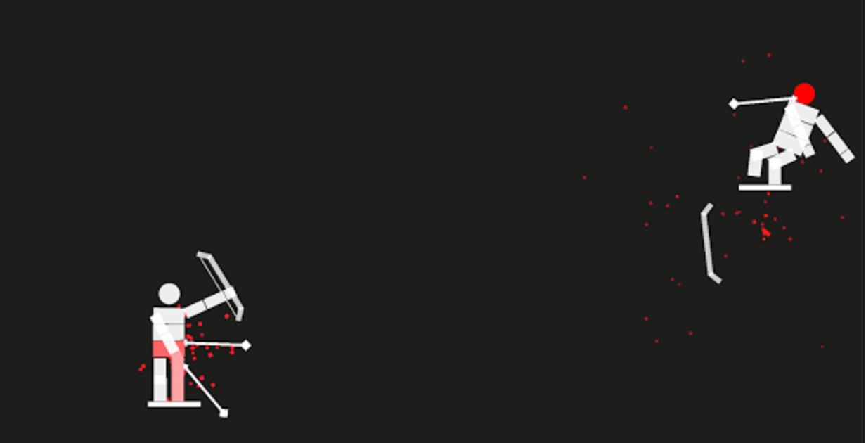 レビュー アーチャー対アーチェリーアーチェリーゲーム クセになる操作性と簡単操作 ひたすら相手の体に矢を打ち込め